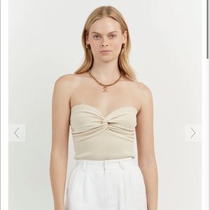 DISSH Anika Twisted Knit Top